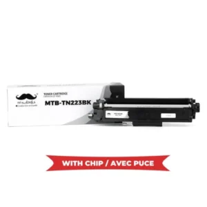 Moustache Compatible Brother TN223 Black Toner Cartridge w/Chip