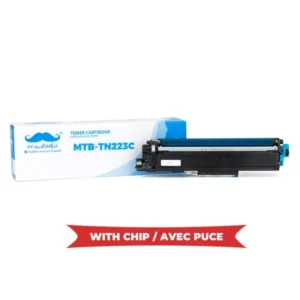 Moustache Compatible Brother TN223 Cyan Toner Cartridge w/Chip