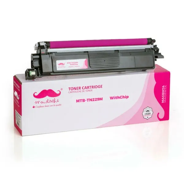 Moustache Compatible Brother TN229M Magenta Toner Cartridge w/Chip