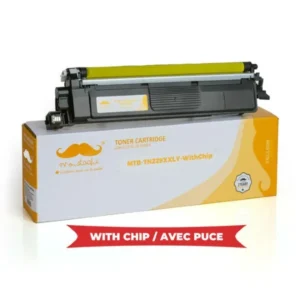 Moustache Compatible Brother TN229XXLY Yellow Super High Yield Toner Cartridge w/Chip