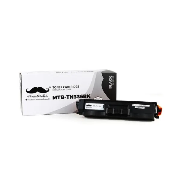 Moustache Compatible Brother TN336BK Black High Yield Toner Cartridge