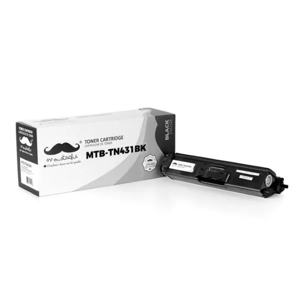 Moustache Compatible Brother TN431BK Black Toner Cartridge