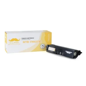 Moustache Compatible Brother TN431Y Yellow Toner Cartridge