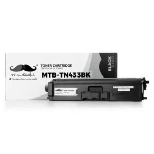Moustache Compatible Brother TN433BK Black High Yield Toner Cartridge