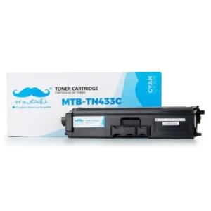 Moustache Compatible Brother TN433C Cyan High Yield Toner Cartridge