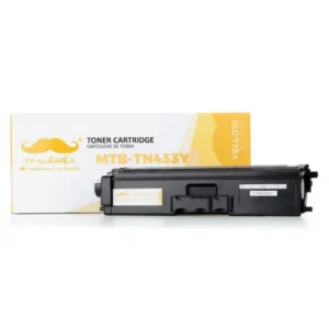 Moustache Compatible Brother TN433Y Yellow High Yield Toner Cartridge