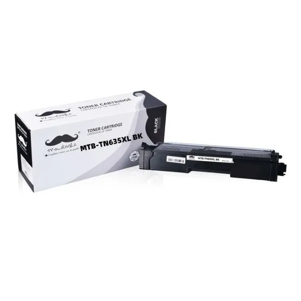 Moustache Compatible Brother TN635XL Black High Yield Toner Cartridge
