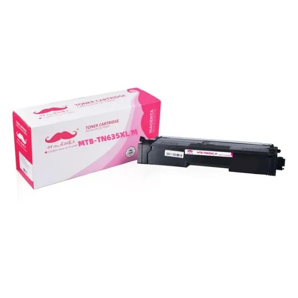 Moustache Compatible Brother TN635XL Magenta High Yield Toner Cartridge