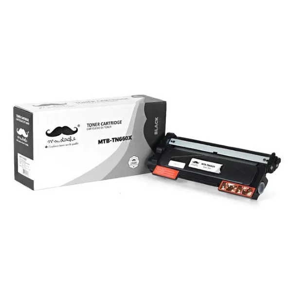 Moustache Compatible Brother TN660X Black Extra High Yield Toner Cartridge