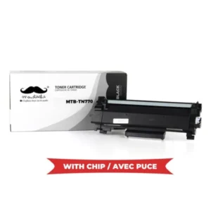 Moustache Compatible Brother TN770 Black Extra High Yield Toner Cartridge w/Chip