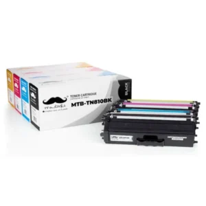 Moustache Compatible Brother TN810 BK/C/M/Y Toner Cartridge Combo