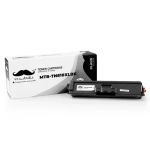 Moustache Compatible Brother TN810XLBK Black High Yield Toner Cartridge