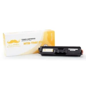 Moustache Compatible Brother TN815Y Yellow Super High Yield Toner Cartridge