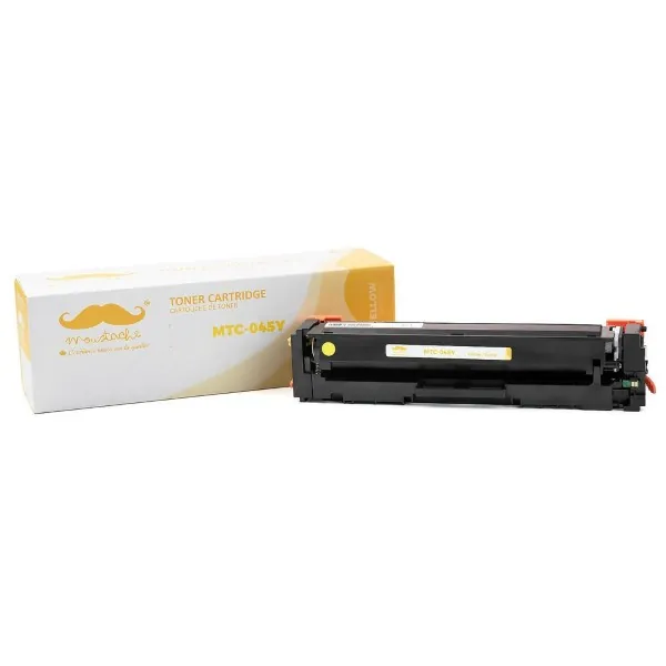 Moustache Compatible Canon 045 1239C001 Yellow Toner Cartridge