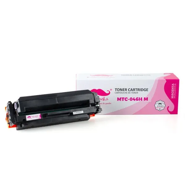 Moustache Compatible Canon 046H 1252C001 Magenta High Yield Toner Cartridge