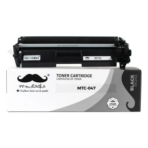 Moustache Compatible Canon 047 2164C001AA Black Toner Cartridge