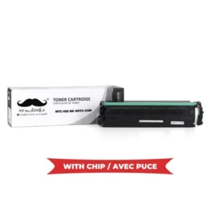 Moustache Compatible Canon 055 3016C001 Black Toner Cartridge w/Chip