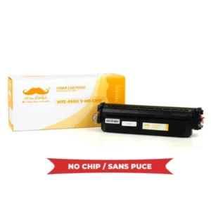 Moustache Compatible Canon 055H 3017C001 Yellow High Yield Toner Cartridge