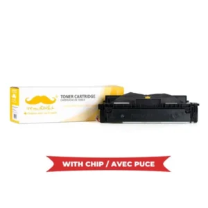 Moustache Compatible Canon 055H 3017C001 Yellow High Yield Toner Cartridge w/Chip