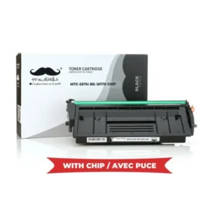 Moustache Compatible Canon 057H 3010C001 Black High Yield Toner Cartridge w/Chip