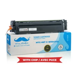 Moustache Compatible Canon 067 5101C001 Cyan Toner Cartridge w/Chip