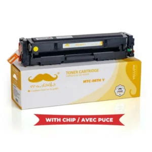 Moustache Compatible Canon 067H 5103C001 Yellow High Yield Toner Cartridge w/Chip
