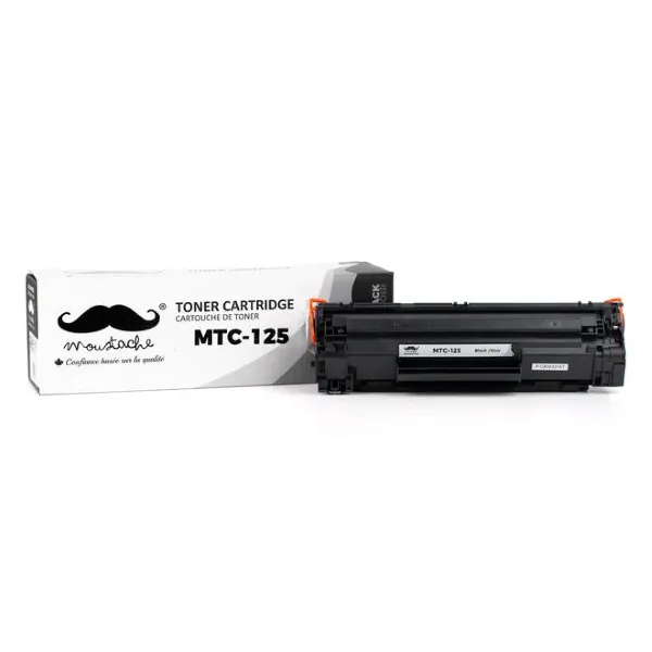 Moustache Compatible Canon 125 3484B001AA Black Toner Cartridge