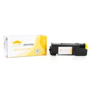 Moustache Compatible Dell 331-0718 NPDXG 9X54J Yellow High Yield Toner Cartridge