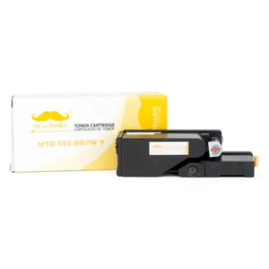 Moustache Compatible Dell 593-BBJW 3581G MWR7R Yellow Toner Cartridge