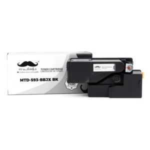 Moustache Compatible Dell 593-BBJX DPV4T H3M8P Black Toner Cartridge