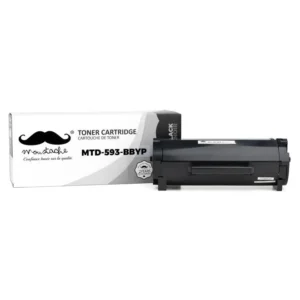 Moustache Compatible Dell 593-BBYP GGCTW 3RDYK Black High Yield Toner Cartridge