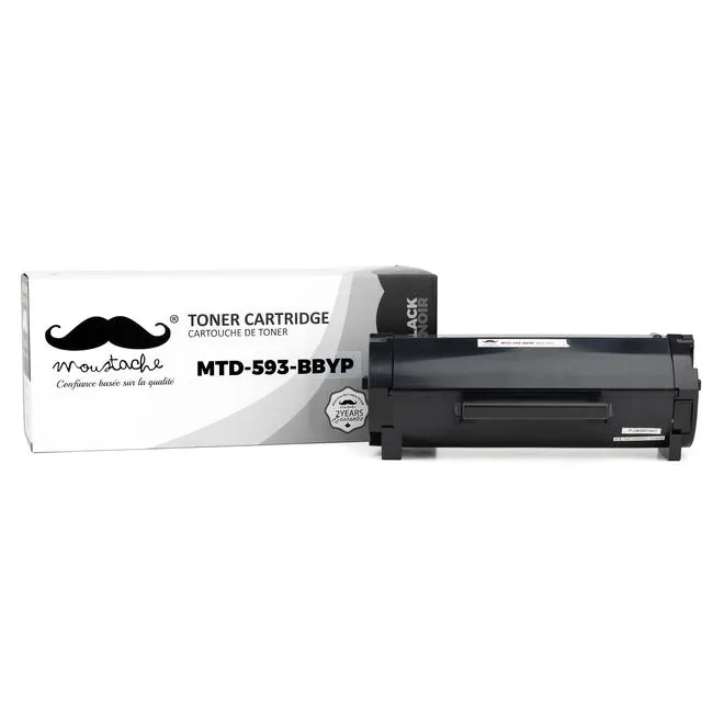 Moustache Compatible Dell 593-BBYP GGCTW 3RDYK Black High Yield Toner Cartridge