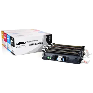 Moustache Compatible HP 122A Q3960A Q3961A Q3962A Q3963A BK/C/M/Y Toner Cartridge Combo