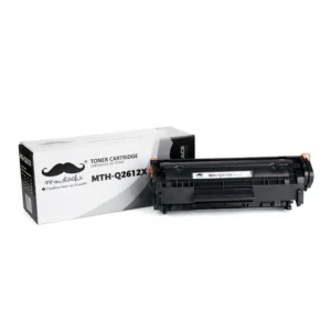 Moustache Compatible HP 12X Q2612X Black High Yield Toner Cartridge