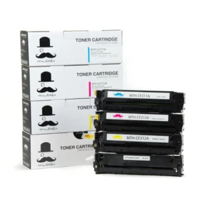 Moustache Compatible HP 131A BK/C/M/Y Toner Cartridge Combo