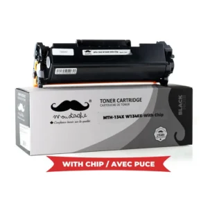 Moustache Compatible HP 134X W1340X Black High Yield Toner Cartridge w/Chip
