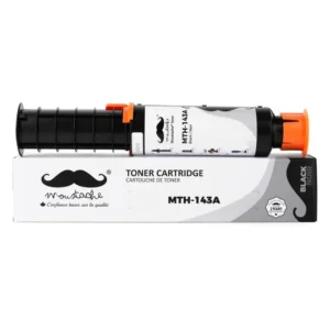 Moustache Compatible HP 143A W1143A Black Neverstop Toner Reload Kit