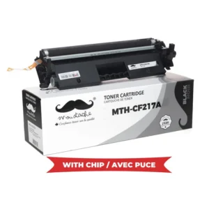 Moustache Compatible HP 17A CF217A Black Toner Cartridge w/Chip