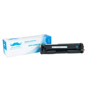 Moustache Compatible HP 201A CF401A Cyan Toner Cartridge