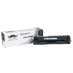 Moustache Compatible HP 201X CF400X Black High Yield Toner Cartridge