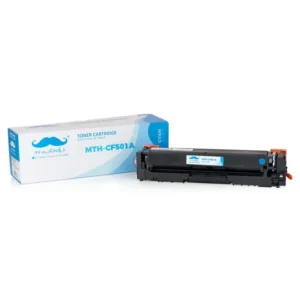 Moustache Compatible HP 202A CF501A Cyan Toner Cartridge