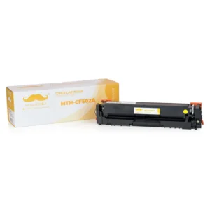 Moustache Compatible HP 202A CF502A Yellow Toner Cartridge