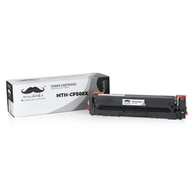 Moustache Compatible HP 202X CF500X Black High Yield Toner Cartridge