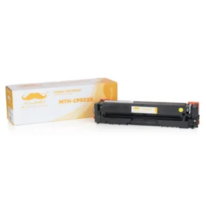Moustache Compatible HP 202X CF502X Yellow High Yield Toner Cartridge