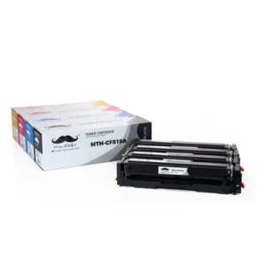 Moustache Compatible HP 204A CF510A CF511A CF512A CF513A BK/C/M/Y Toner Cartridge Combo