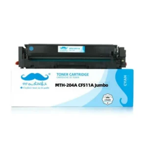 Moustache Compatible HP 204A CF511A Cyan Jumbo Toner Cartridge