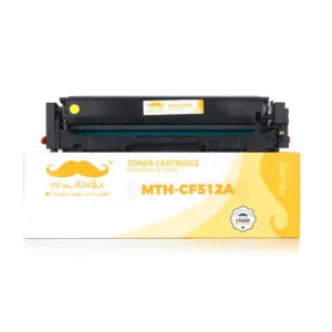 Moustache Compatible HP 204A CF512A Yellow Toner Cartridge