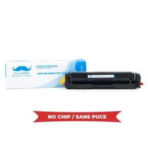 Moustache Compatible HP 206X W2111X Cyan High Yield Toner Cartridge