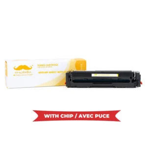 Moustache Compatible HP 206X W2112X Yellow High Yield Toner Cartridge w/Chip