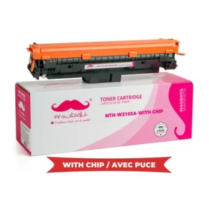 Moustache Compatible HP 210A W2103A Magenta Toner Cartridge w/Chip
